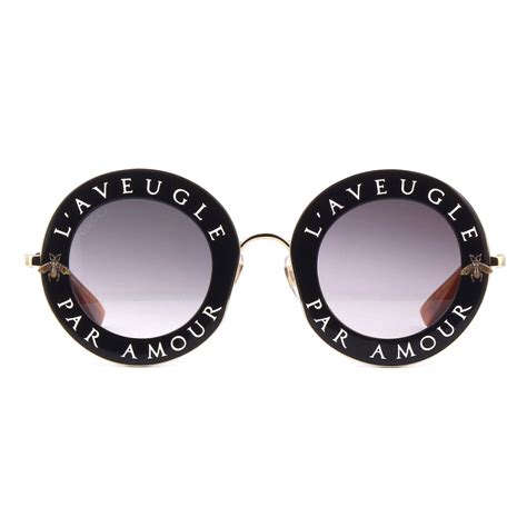 lunette gucci lamour par aveugle|Gucci L'aveugle Par Amour Sunglasses for sale .